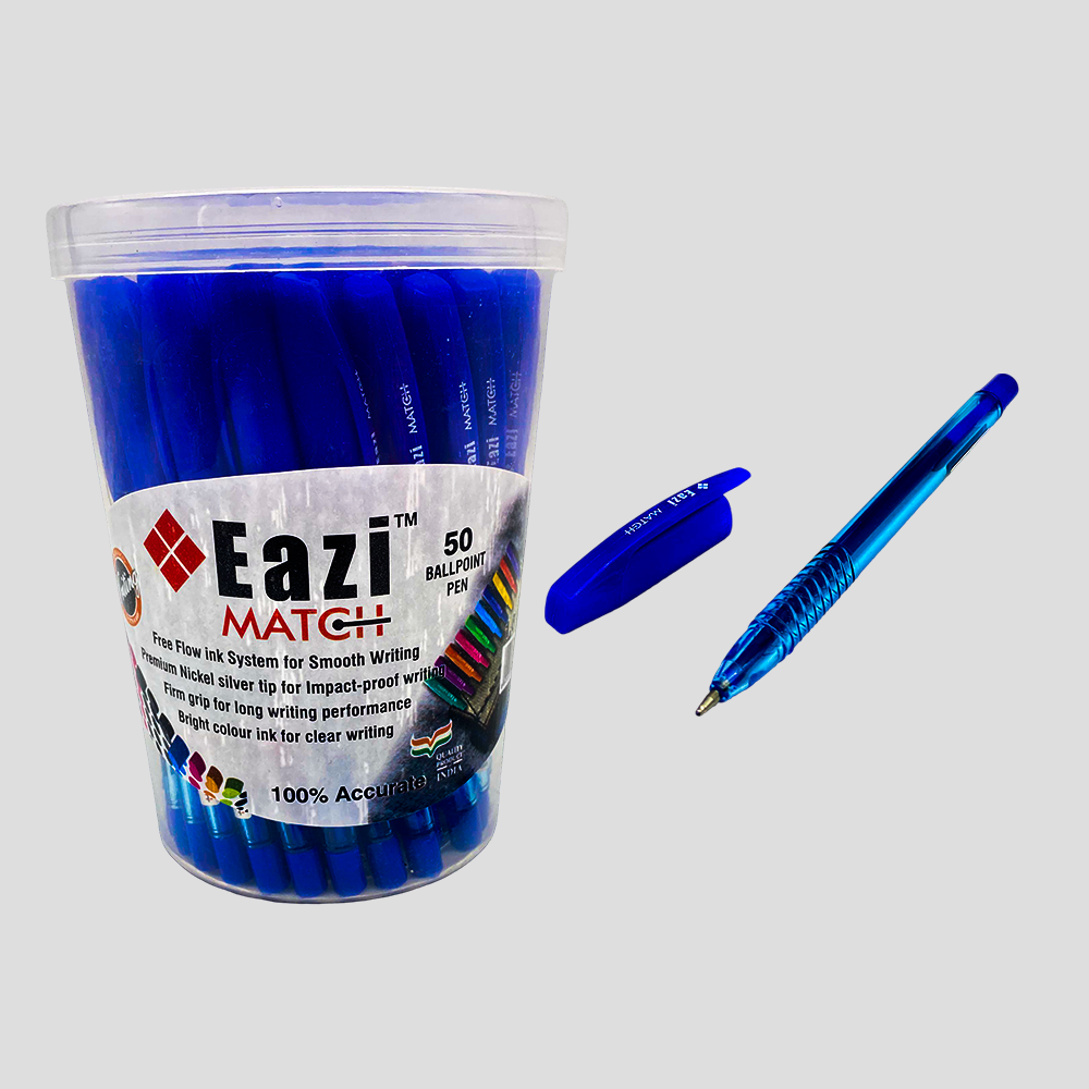Eazi MATCH Ballpoint Pens – Jar of 50