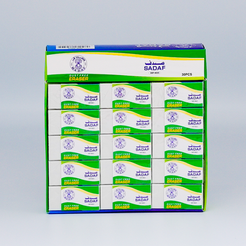 SADAF ERASER 30PCS/PKT